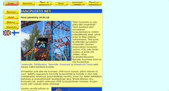 Desktop Screenshot of huvipuisto.net